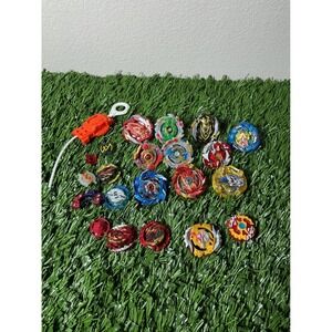 Beyblade Spinning Top Lot Boys OS Mixed Burst Series Launcher Battle Toys